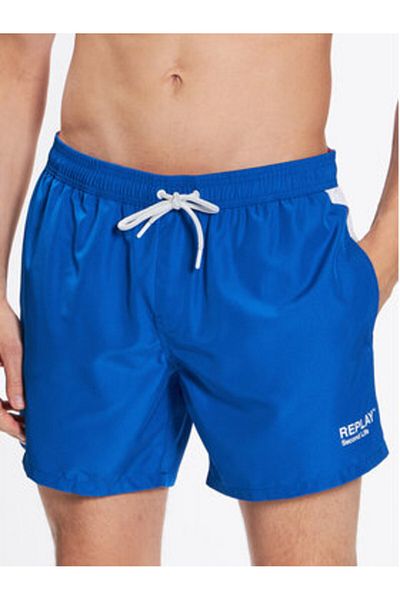 Replay Pantaloni scurți de baie pentru bărbați LM1128.000.82972R albaștri