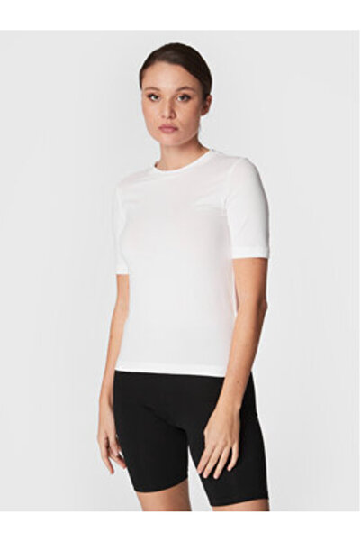 Gina Tricot Tricou damă 17937 Alb