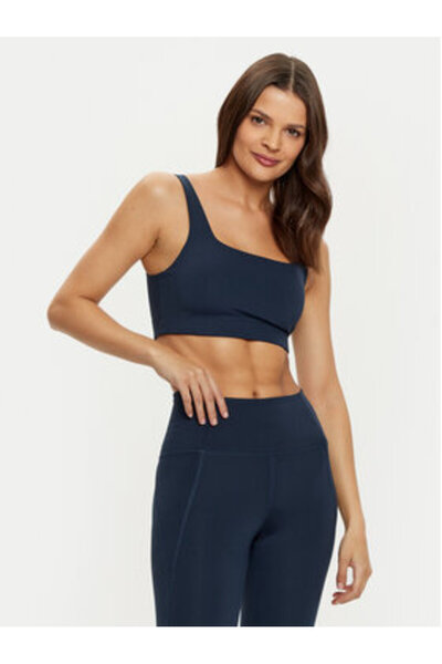 Girlfriend Collective Sutien sport pentru femei 1016 Bleumarin