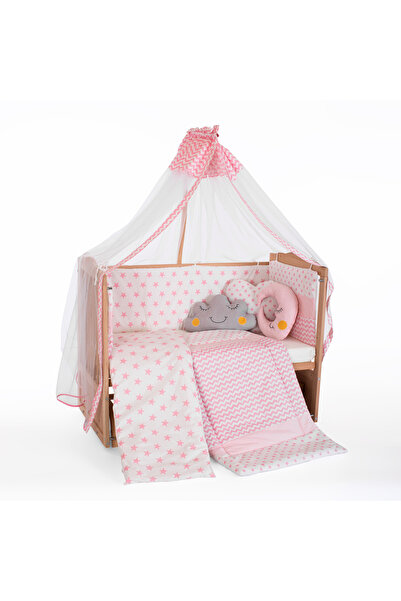 Bamgidoo 60x120 Bebek Uyku Seti - Pamuklu ,Yastık+Yorgan+tül Yeni Doğan Uyuml...