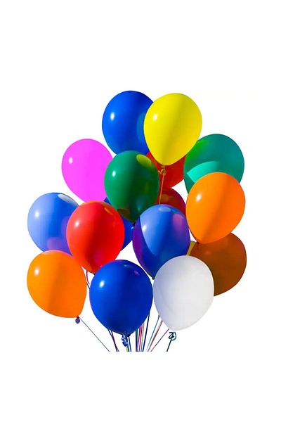 Ropet Set of 50 latex balloons, Multicolor, 23cm, Ropet