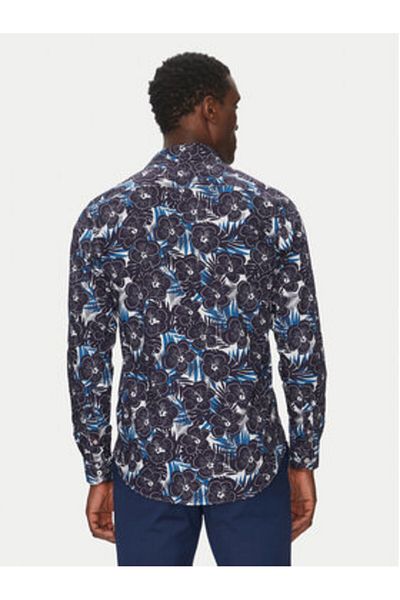 Hechter Paris Cămașă bărbătească 60267690 Bleumarin