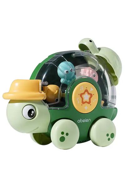 OEM Interactive bath toy with sounds and suction cups, Friendly and funny turtle