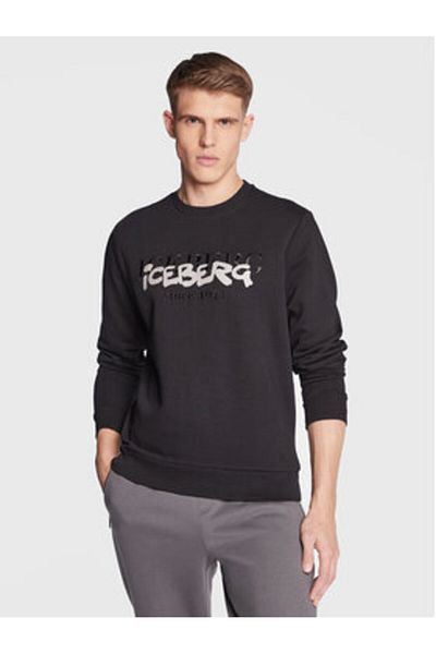 Iceberg Women's Sweatshirt E051 6302 Black