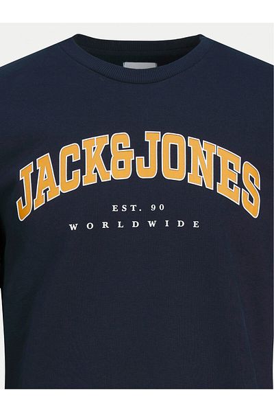Jack & Jones Hanorac Jack Jones Junior pentru băieți 12258980 Bleumarin
