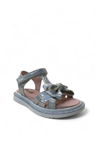 Tuğba Ortopedi Orthopedic Girl's Preschool Silver Stone Sandals