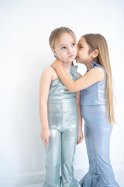 mon icone Shiny Set of 3 - Pants Blouse Buckle