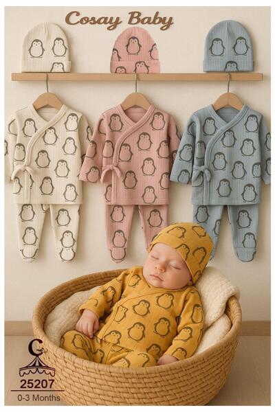 COŞAY Penguin Detailed Baby Suit