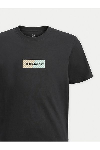 Jack & Jones Tricou Jack Jones Junior pentru băieți 12263282 Negru