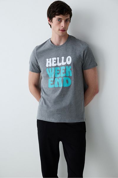Penti Weekend Mehrfarbiges Hosen-Pyjama-Set