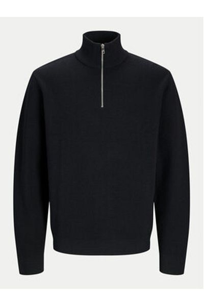 Jack & Jones Pulover bărbătesc Jack Jones 12259664 Negru