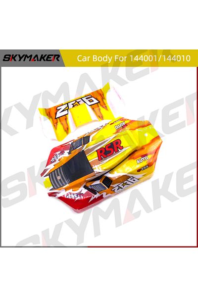 Choice Yellow-BodyShell Original WLtoys 1:14 1/14 144001 RC Car Accessories Body shell R-Shaped Pin Firmwa