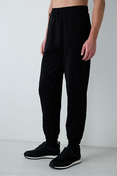 Penti Timeless Black Jogger-Pyjamahose für Herren