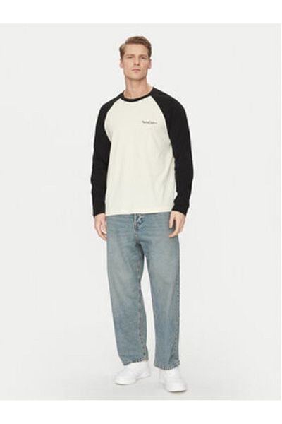 Jack & Jones Jack Jones Tricou cu mânecă lungă pentru bărbați 12272977 Negru