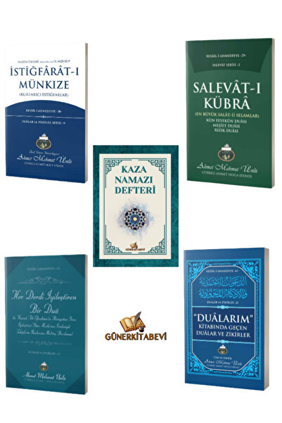Ahıska Yayınevi cübbeli ahmet hoca efendiden salavatlar ve dualar 5 kitap