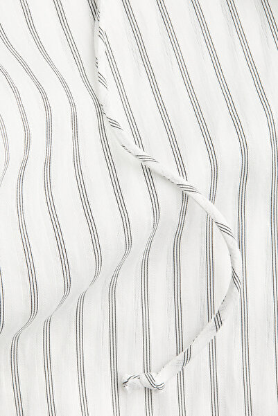 H&M Büzgü Bağlı Geniş Pantolon