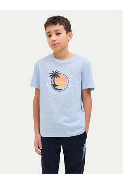 Jack & Jones Tricou Jack Jones Junior pentru băieți 12269922 Albastru deschis