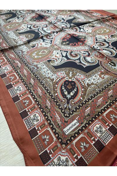 LuvenSara Indian Silk Shawl 856