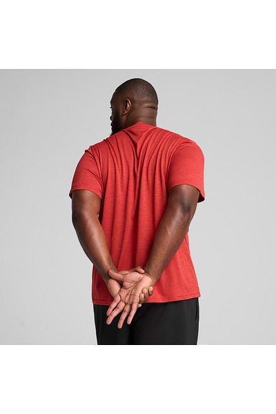 Puma Puma Essentials Heather Cat Men's Red Training T-Shirt