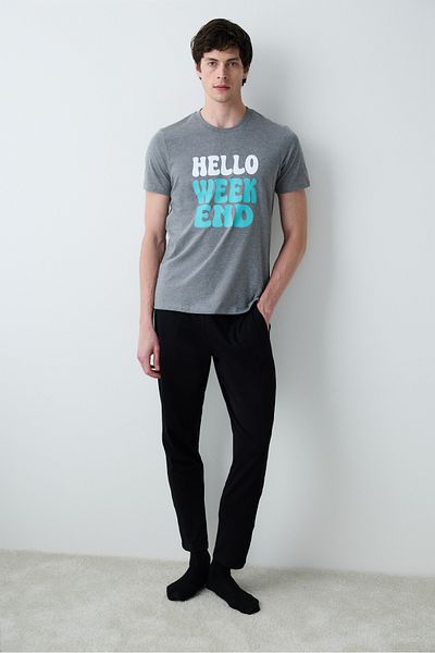 Penti Weekend Mehrfarbiges Hosen-Pyjama-Set