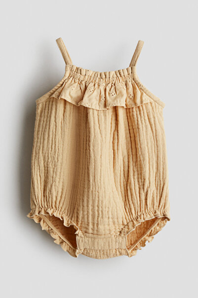 H&M Pamuklu Muslin Tulum