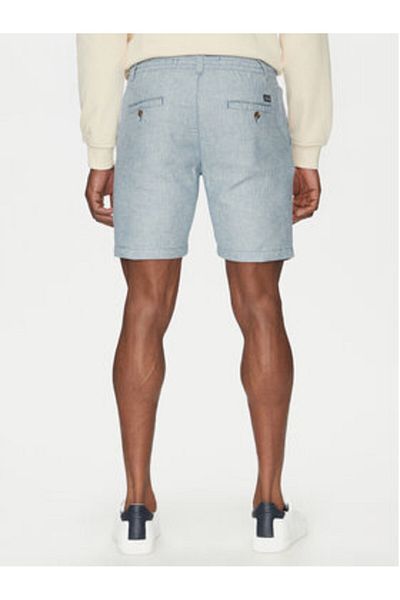 Indicode Pantaloni scurți din material textil pentru bărbați INERWILO 70-815 albaștri
