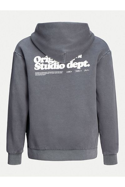 Jack & Jones Hanorac Jack Jones Junior pentru băieți 12263296 Gri