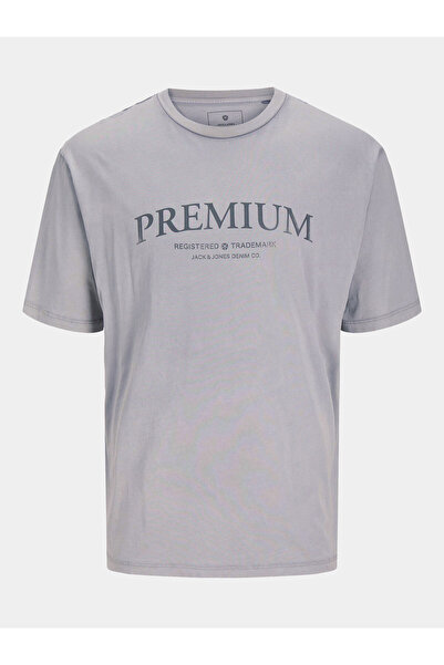 Jack & Jones jack jones Men's T-Shirt 12255611 Gray