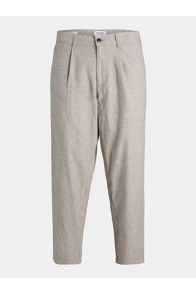 Jack & Jones jack jones Mens Fabric Trousers 12248993 Gray