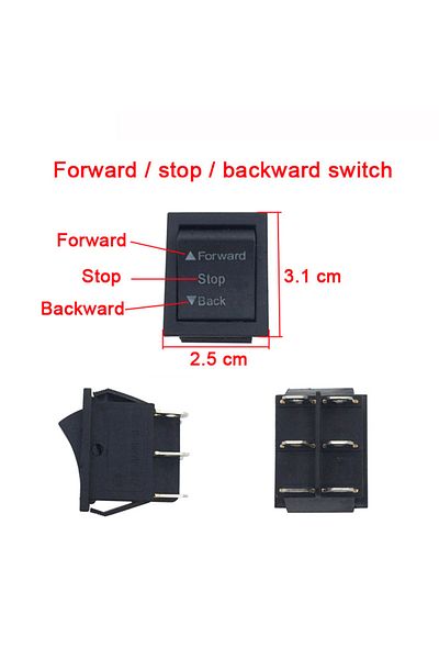 Choice Forward Backward Electric cars for kids electrical car switch toy car electric motorcycle switch Rem