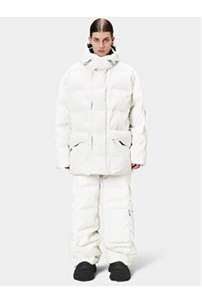 Rains Geacă de damă cu puf 15050 albă