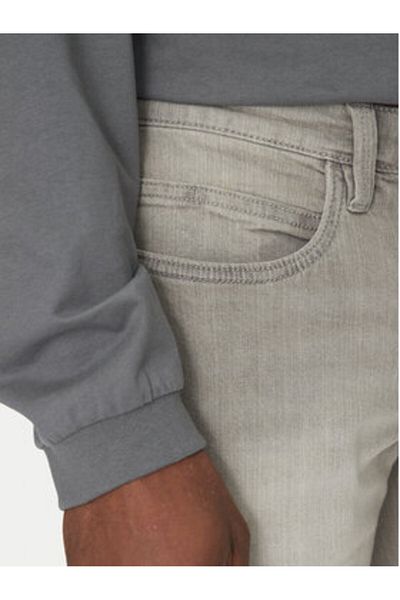 Indicode Pantaloni scurți din denim INKaden Holes pentru bărbați, gri, mărimea 70-104
