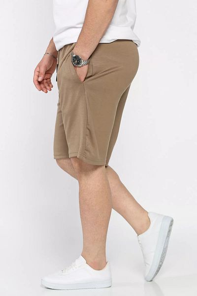 MİSHAR İTALİA Ανδρικό σορτς με κορδόνι με έμβλημα Mink Waist