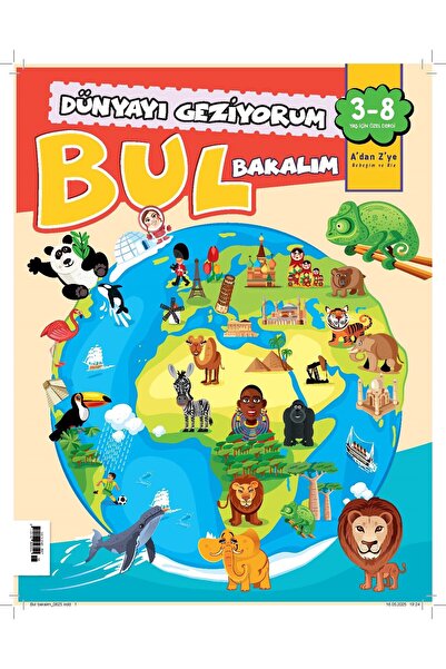 Turkuvaz Dergi DÜNYAYI GEZİYORUM BUL BAKALIM 25-1