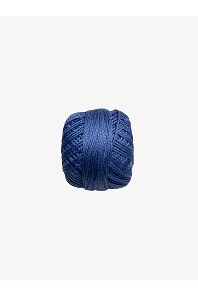 Yiğit Kumaş Embroidery Thread (Etamine Thread) Anchor No:8 Indigo Blue Color 145