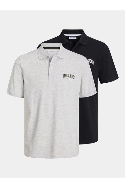 Jack & Jones Jack Jones Set de 2 Tricouri Polo pentru Bărbați 12257011 Colorat