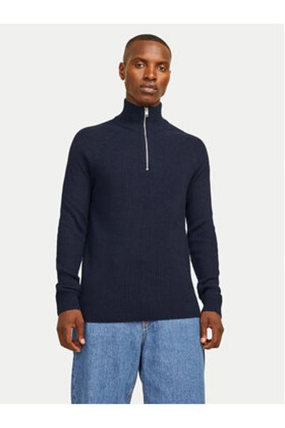 Jack & Jones Pulover bărbătesc Jack Jones 12258473 Bleumarin