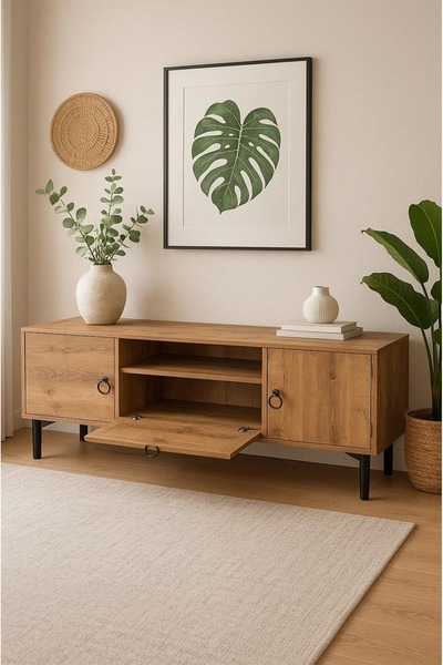 MOBETTO Nero Tv Ünitesi - Atlantik Çam