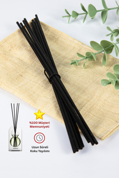 homence Oda Kokusu Çubuğu Yedek Bambu Oda Parfümü Çubuğu 12'li – Şık Ve Uzun Süreli Kokular