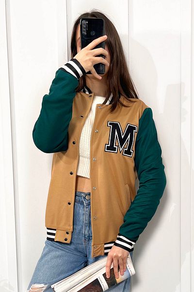 TOFİSA Green Women's Jacket - Straight Judge Model 11176