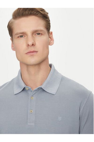 Jack & Jones Tricou polo pentru bărbați Jack Jones 12257315 Albastru deschis