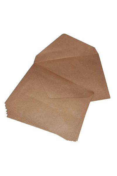 Doğan Born Passport Envelope - Glue Free for My Teapot, 21X28 Cm, 125 Grams, 50 Pieces