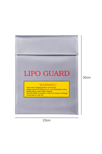 Choice 300x230mm Lipo Guard Battery Safe Bag Fireproof for RC Car Drone Batteries Travel Storage Charging L