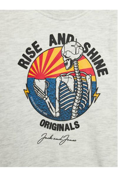 Jack & Jones jack jones junior Boy Sweatshirt 12220197 Gray