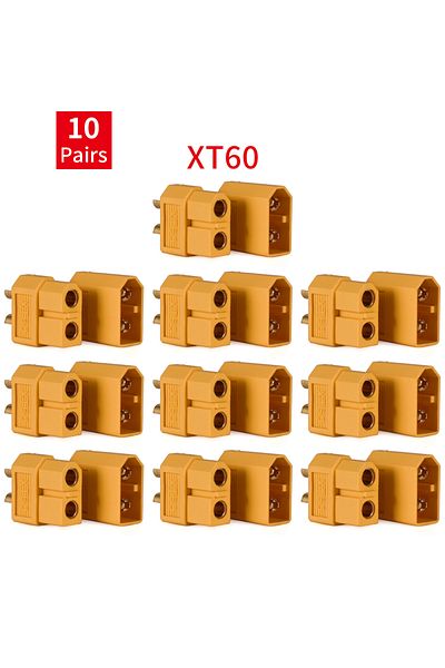 Choice 10Pair XT60 9IMOD 5/10pairs XT60 XT30 XT90 T-plug Male Female Bullet Connectors Amass XT30U XT60H XT