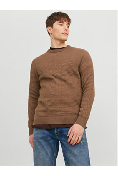 Jack & Jones jack jones Mens Sweater 12212816 Brown