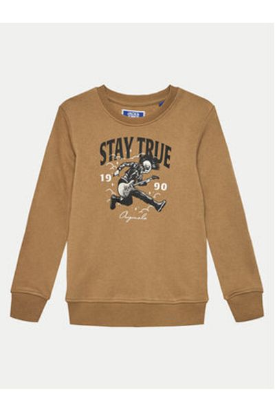 Jack & Jones jack jones junior Boy Sweatshirt 12220197 Brown
