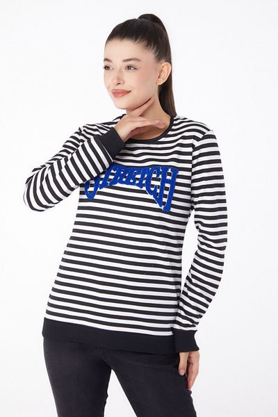 TOFİSA Hanorac brodat negru - 26292