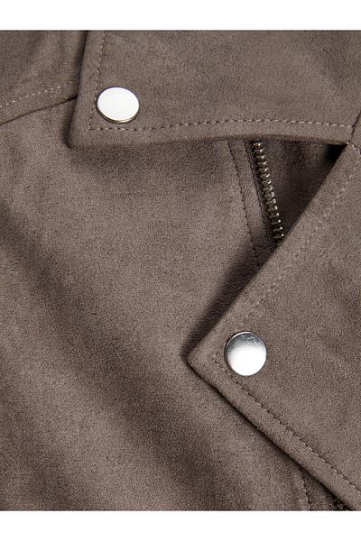 Jack & Jones Jachetă din piele ecologică pentru bărbați Jack Jones 12236853 Maro