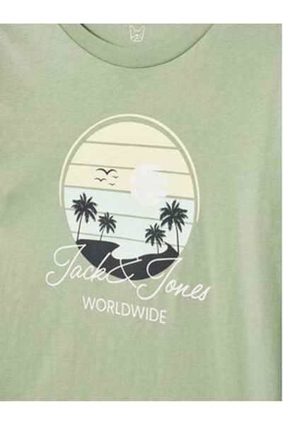Jack & Jones Tricou Jack Jones Junior pentru băieți 12269922 Verde